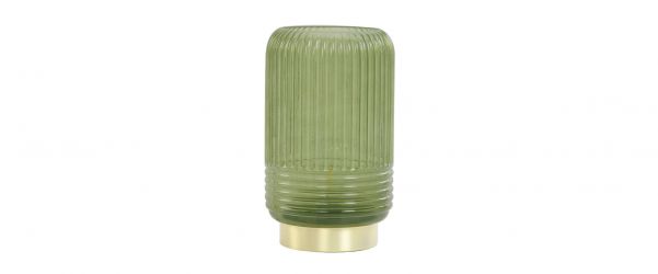 Lipa Green Glass LED Table Lamp - 27.5cm 