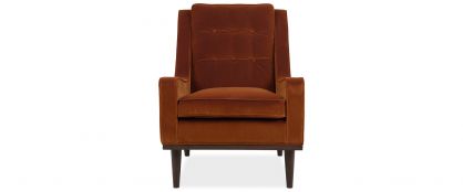 Scott Dune Velvet Armchair 