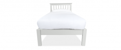 Emily Grey Wooden 3ft Single Bedframe