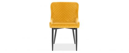 Jasper Gold Velvet Dining Chair