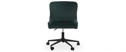 Jasper Green Velvet Office Chair