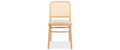 Juniper Beech/Beige Rattan Dining Chair 