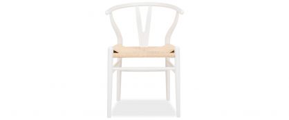 Albany White Wooden Dining Chair 